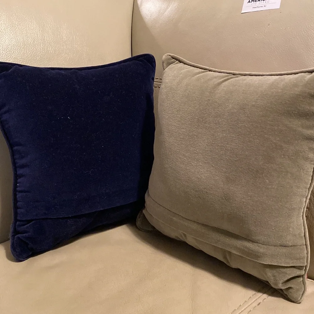 Adorable vintage hand made weaved small pillows